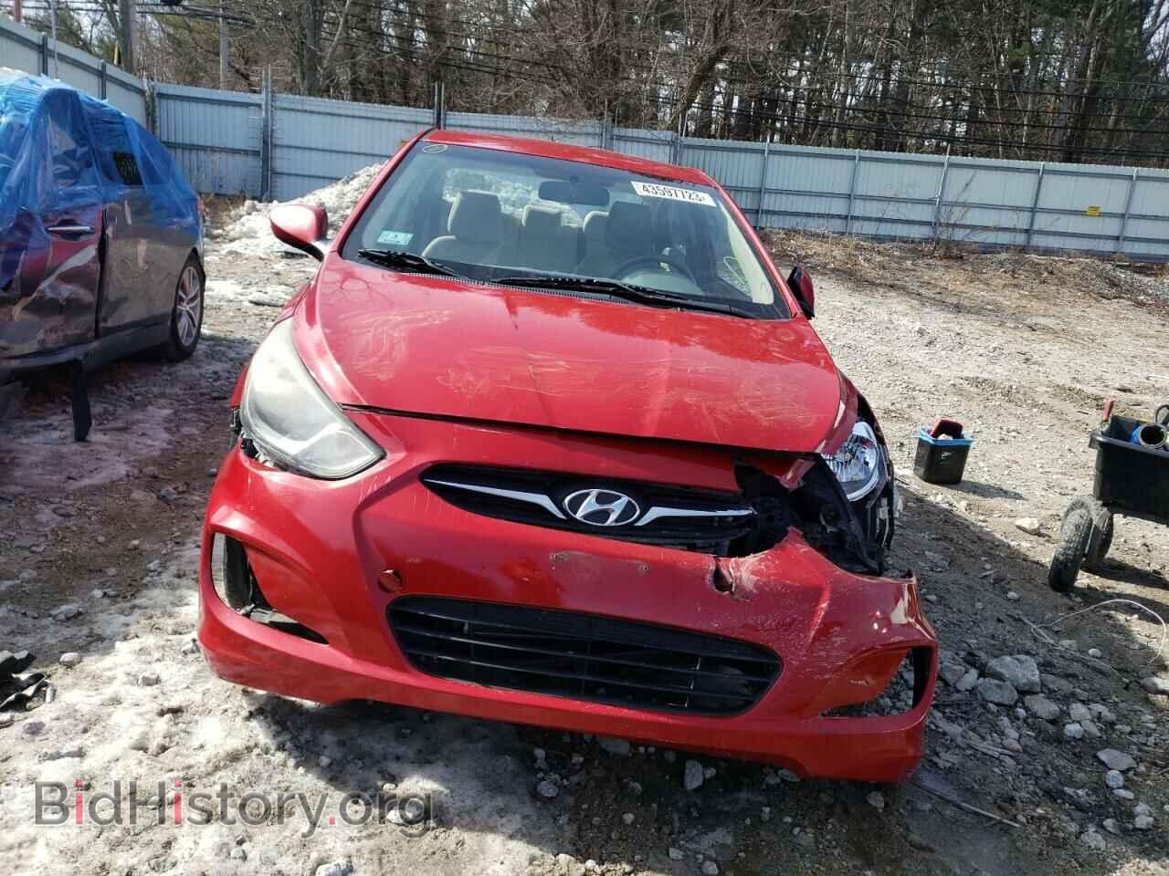 2012 HYUNDAI ACCENT - VIN: KMHCU4AE5CU129931 - Фото 5