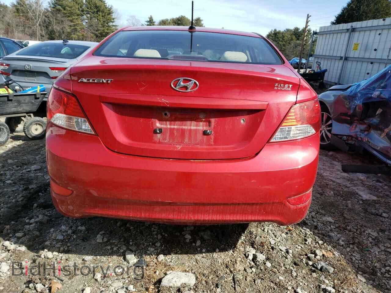 2012 HYUNDAI ACCENT - VIN: KMHCU4AE5CU129931 - Фото 6