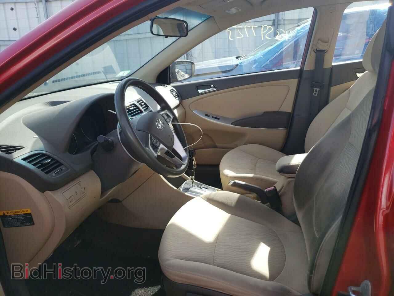 2012 HYUNDAI ACCENT - VIN: KMHCU4AE5CU129931 - Фото 7