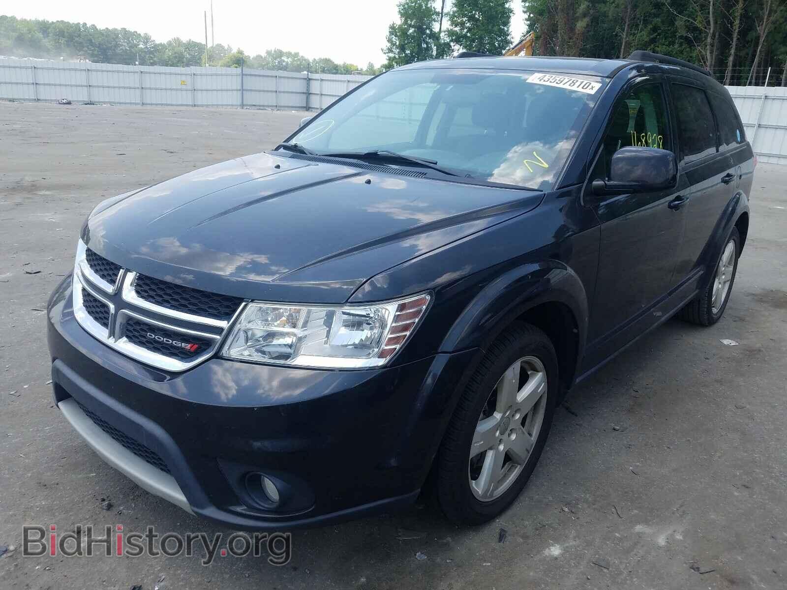 2012 DODGE JOURNEY - VIN: 3C4PDCBG6CT353283 - Фото 2