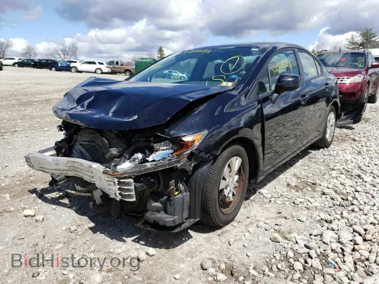 2012 HONDA CIVIC - VIN: 2HGFB2F5XCH331317 - Фото 2