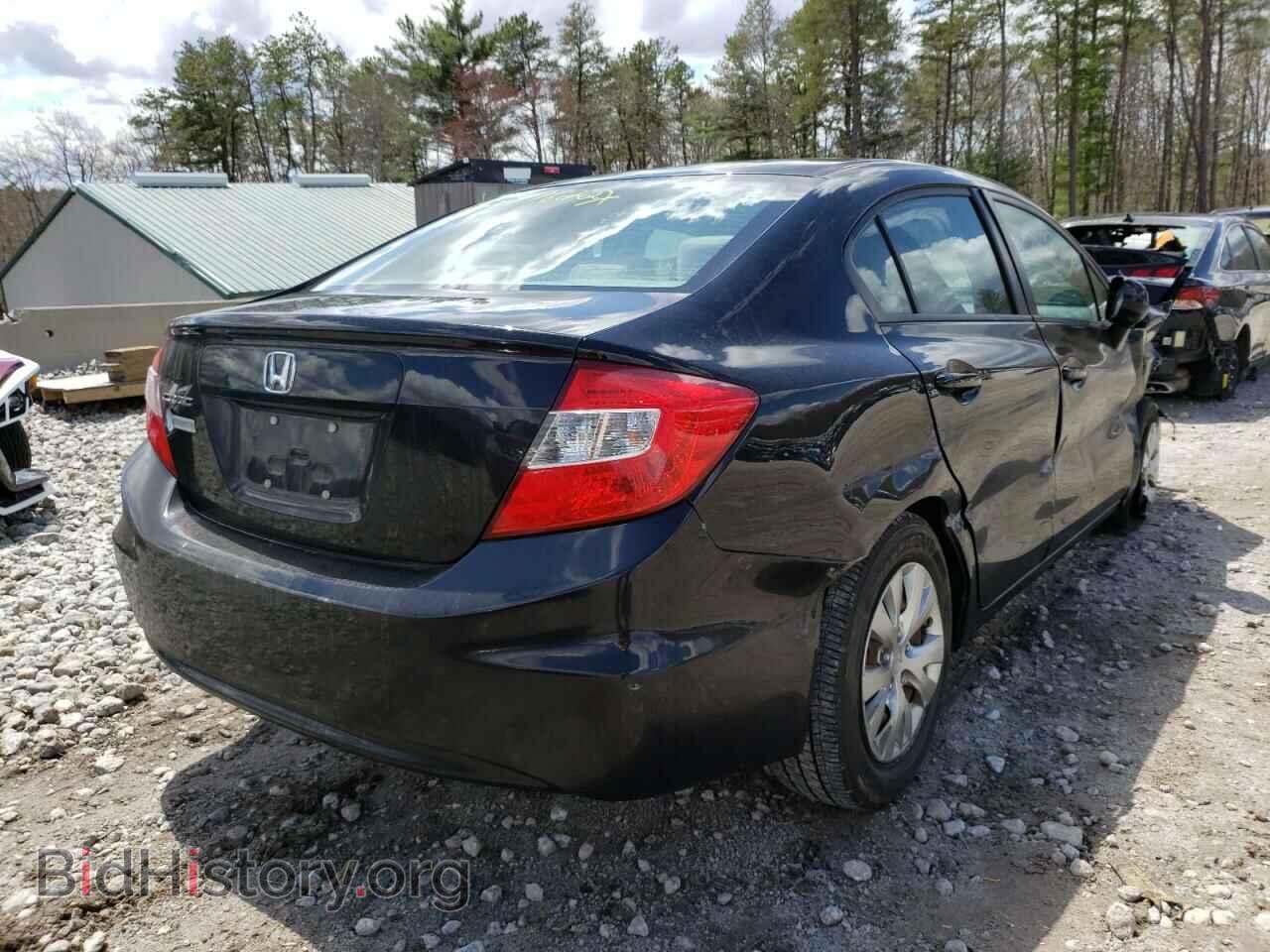 2012 HONDA CIVIC - VIN: 2HGFB2F5XCH331317 - Фото 4
