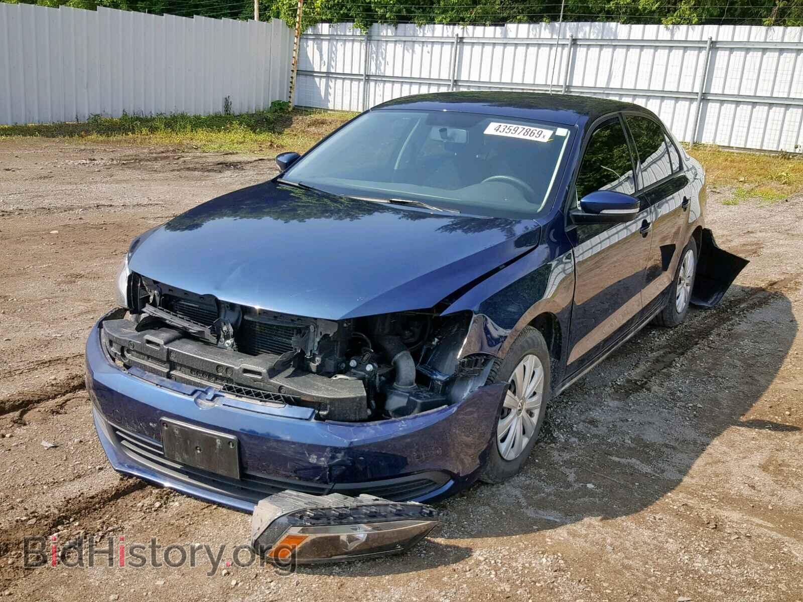2014 VOLKSWAGEN JETTA - VIN: 3VW2K7AJ3EM395991 - Photo 2