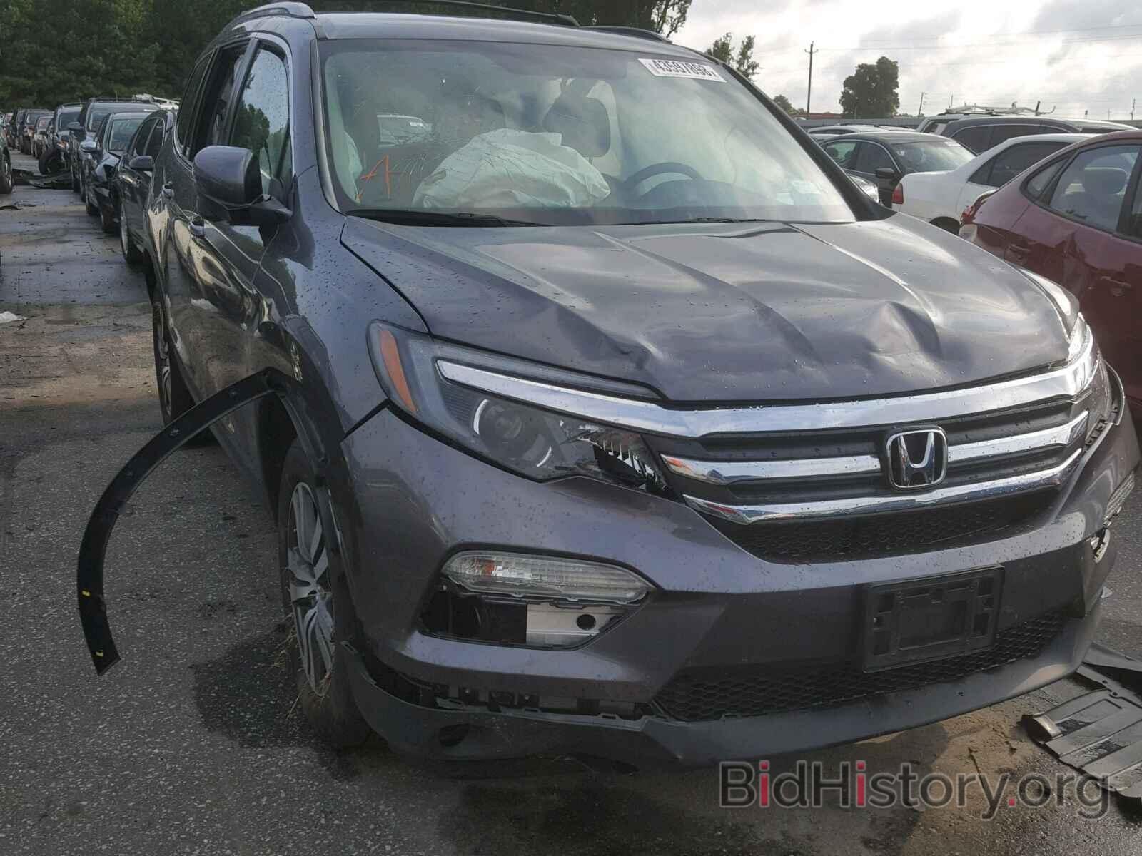 Фотография 5FNYF6H31HB015347 - HONDA PILOT EX 2017