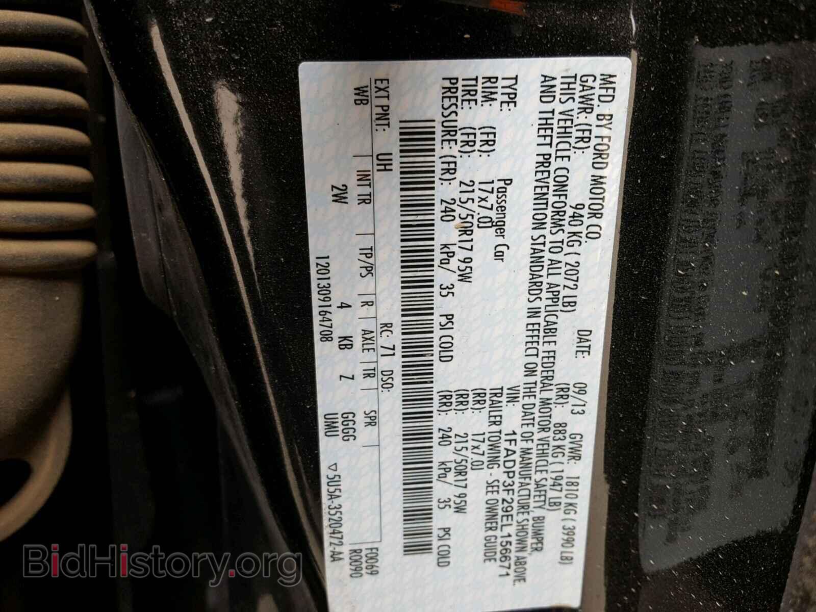 2014 FORD FOCUS - VIN: 1FADP3F29EL156671 - Photo 10