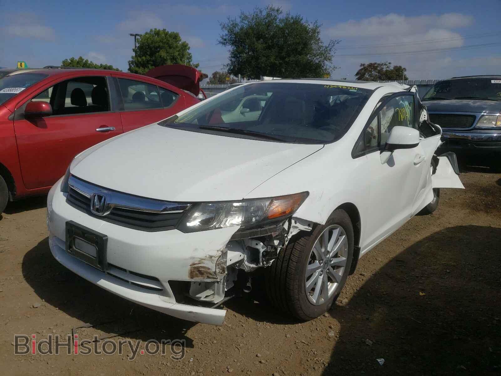2012 HONDA CIVIC - VIN: 19XFB2F87CE368006 - Фото 2