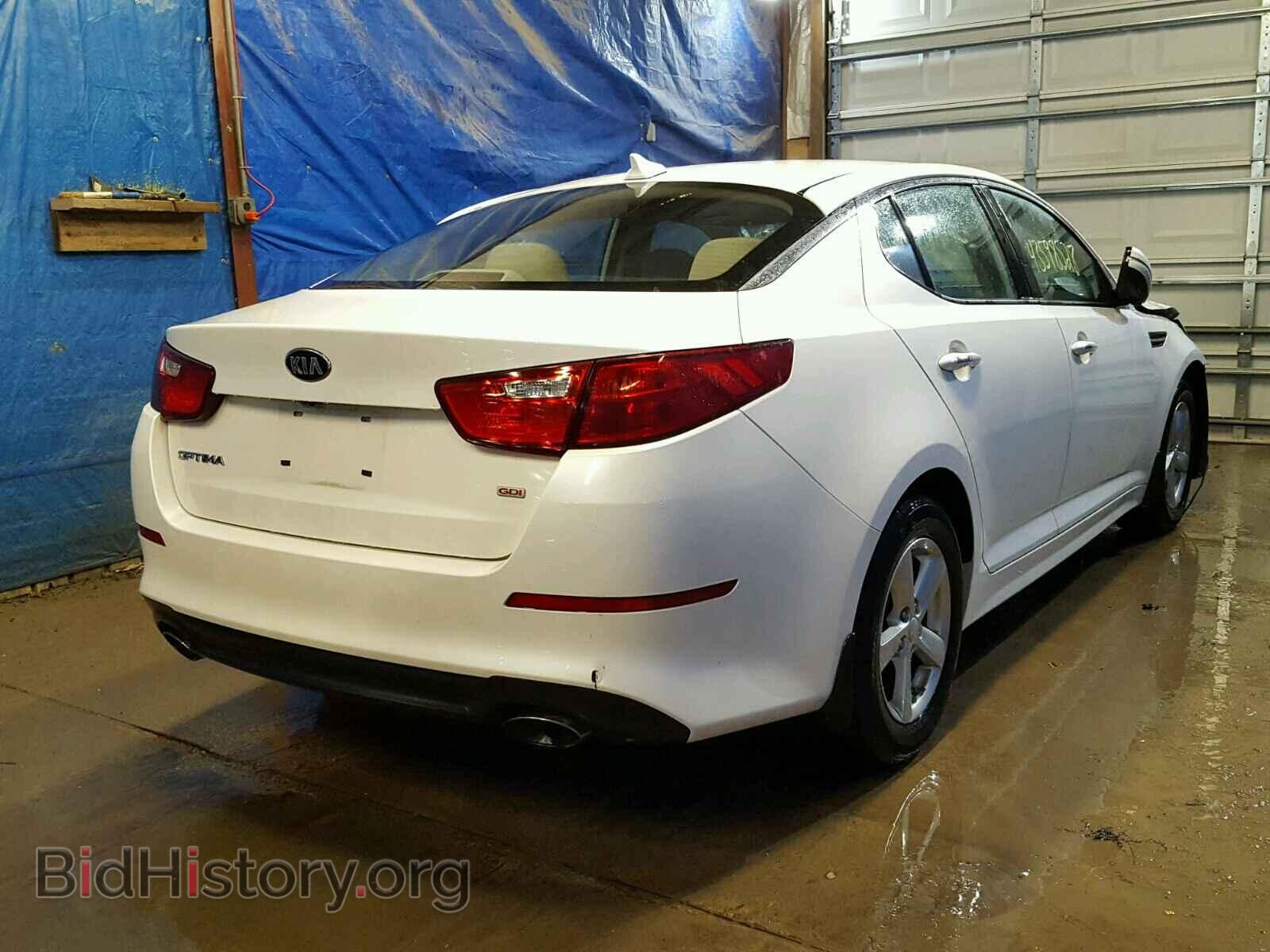 2015 KIA OPTIMA - VIN: KNAGM4A77F5584279 - Фото 4