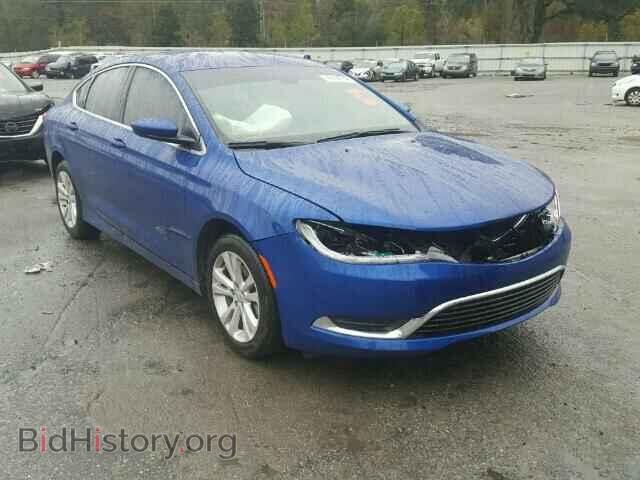 Фотография 1C3CCCAB0GN175811 - CHRYSLER 200 2016