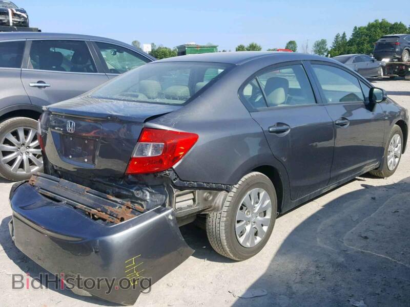 2012 Honda CIVIC LX (VIN 2HGFB2F41CH110521) — photo 4 of 10