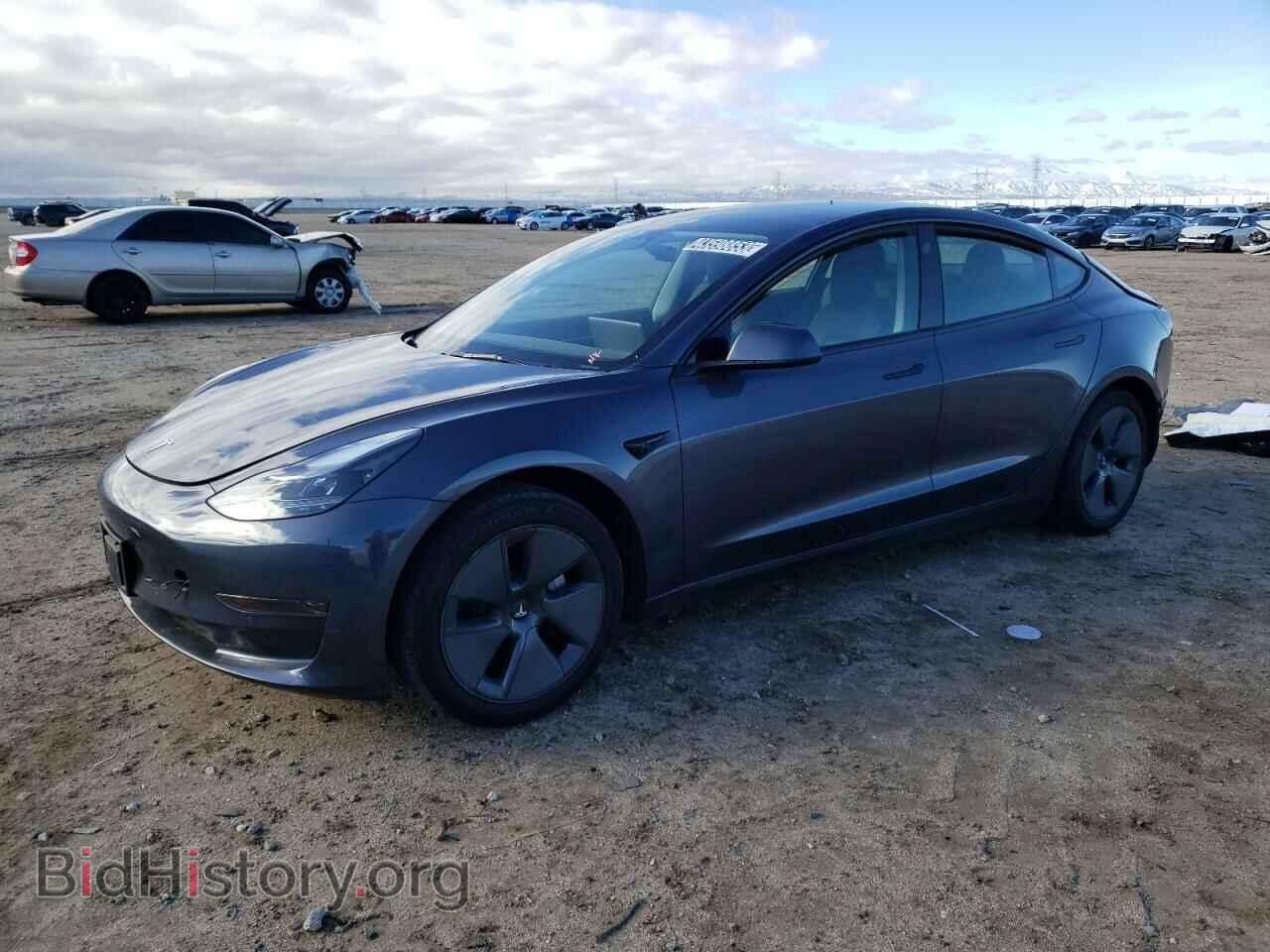 Photo 5YJ3E1EA2NF287517 - TESLA MODEL 3 2022