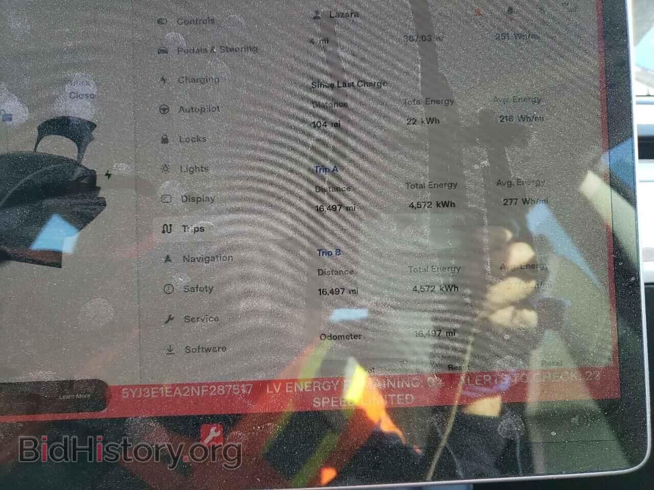 2022 TESLA MODEL 3 - VIN: 5YJ3E1EA2NF287517 - Photo 9