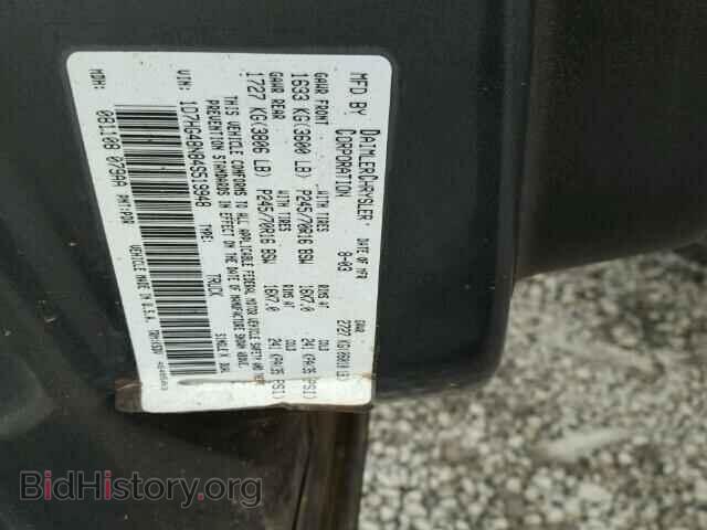 2004 DODGE DAKOTA - VIN: 1D7HG48N84S519948 - Фото 10