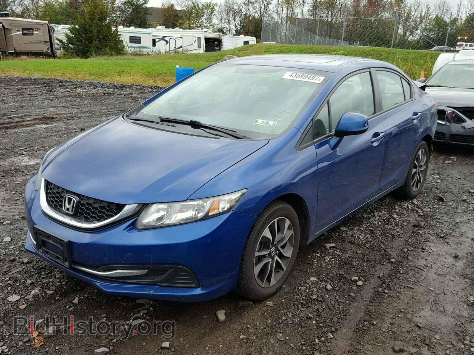 2013 HONDA CIVIC - VIN: 19XFB2F80DE227764 - Фото 2