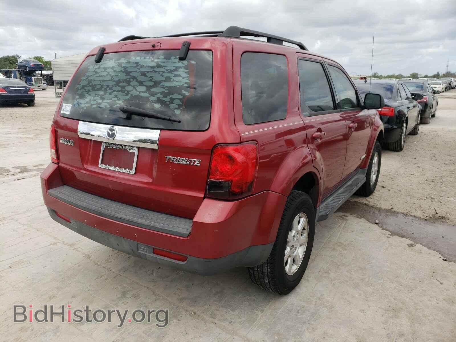 2008 MAZDA TRIBUTE - VIN: 4F2CZ02Z18KM23989 - Фото 4
