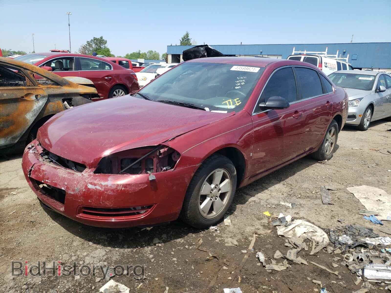 2008 CHEVROLET IMPALA - VIN: 2G1WT58N481285258 - Фото 2