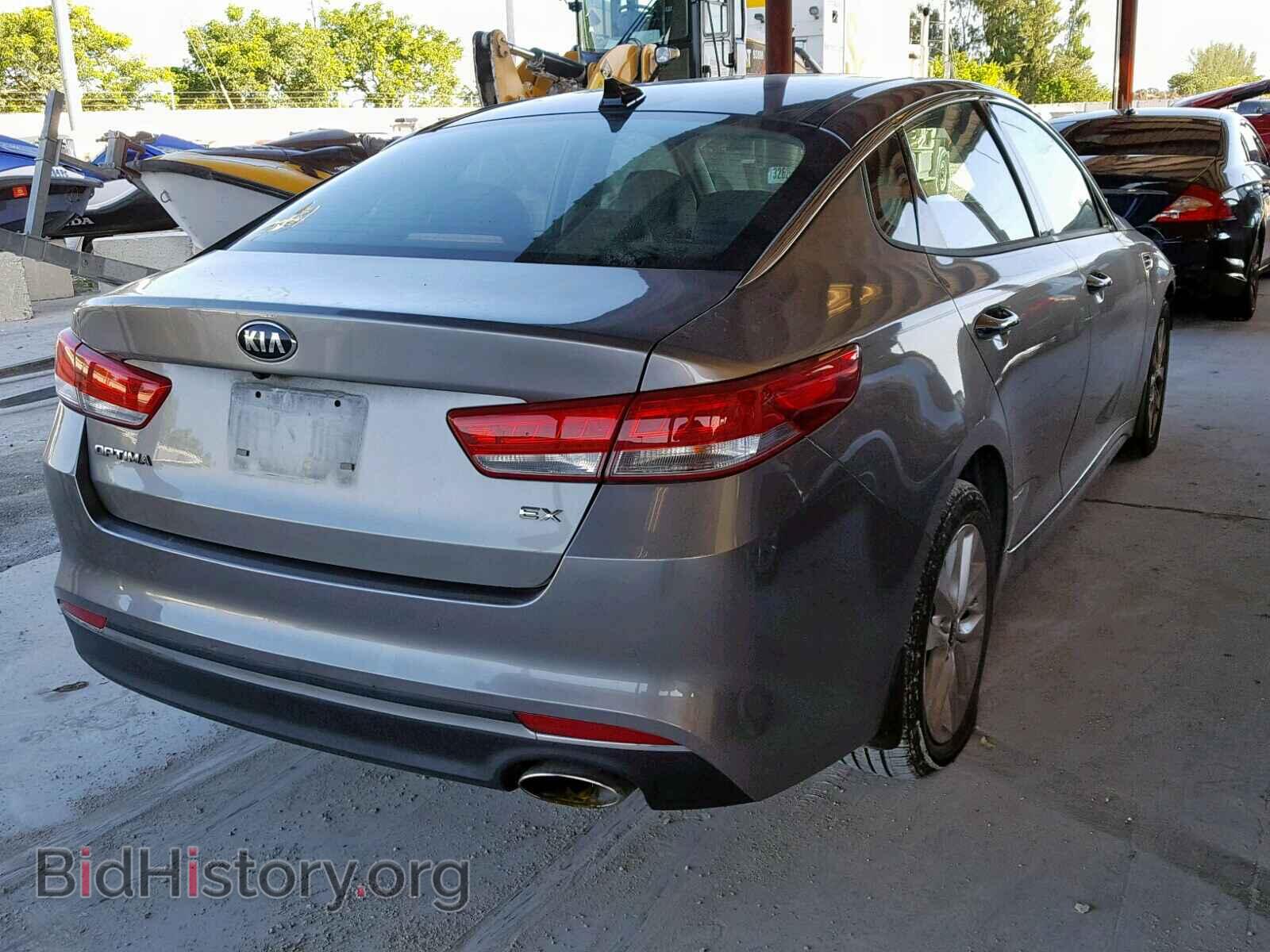 2016 KIA OPTIMA EX - VIN: 5XXGU4L39GG105256 - Фото 4