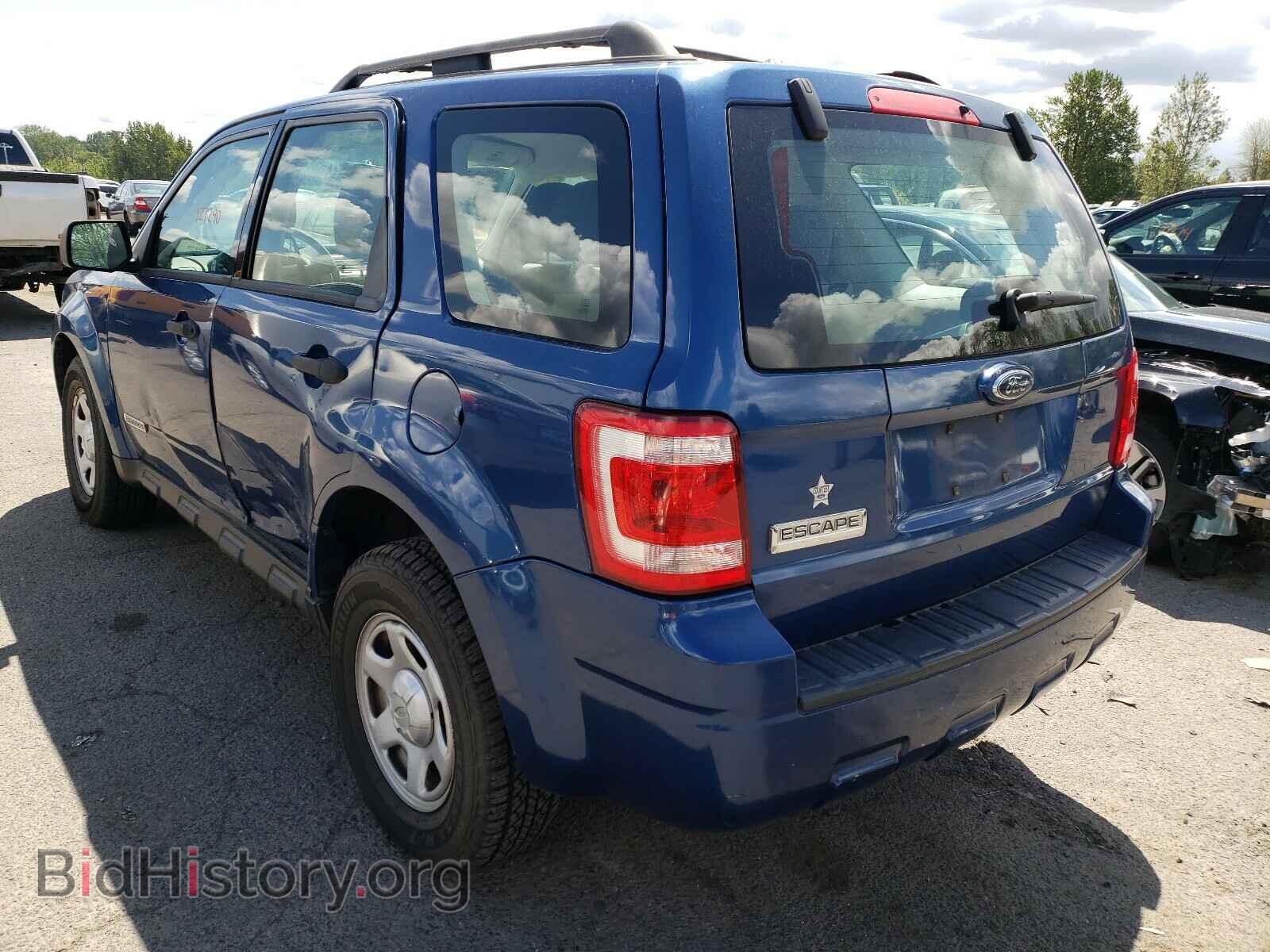 2008 FORD ESCAPE - VIN: 1FMCU02Z98KC92126 - Фото 3