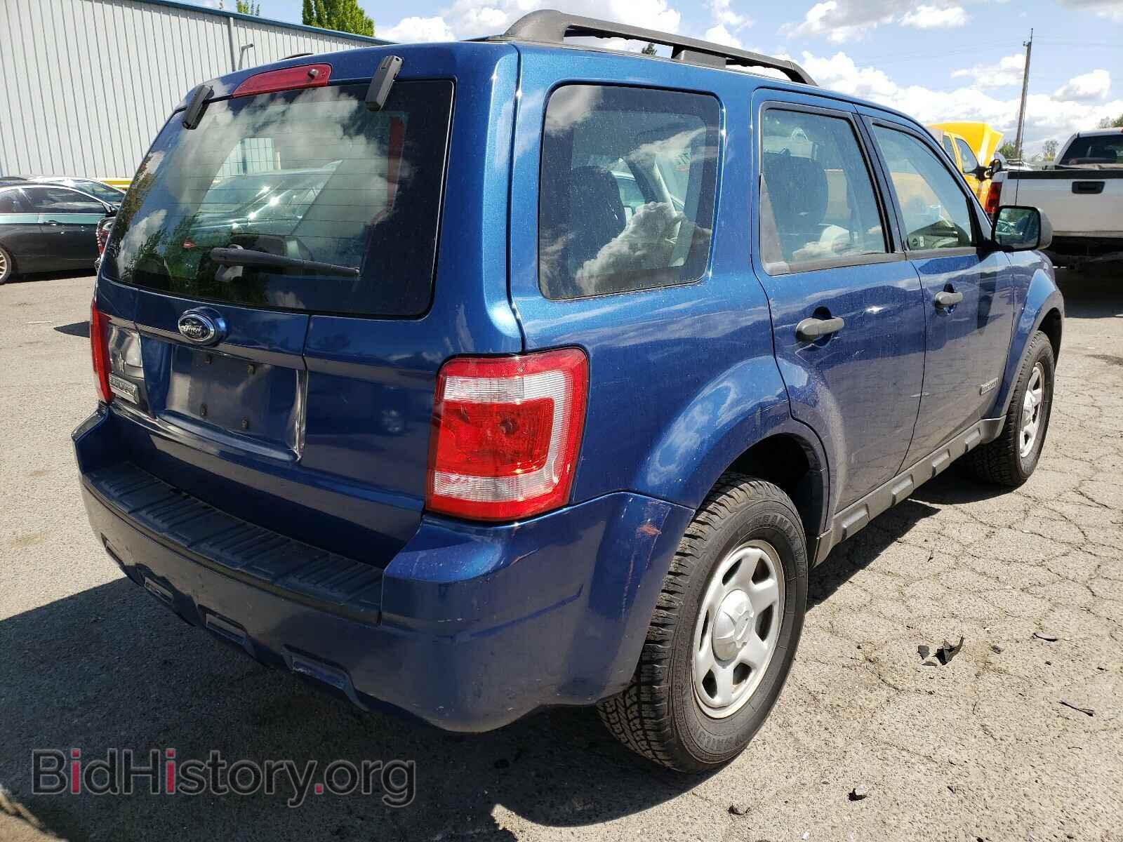 2008 FORD ESCAPE - VIN: 1FMCU02Z98KC92126 - Фото 4