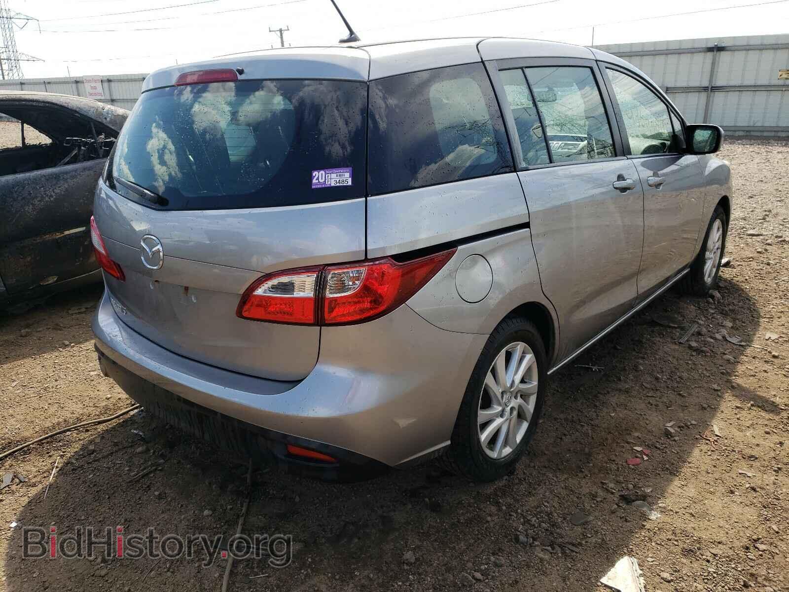 2012 MAZDA 5 - VIN: JM1CW2BL2C0126962 - Фото 4
