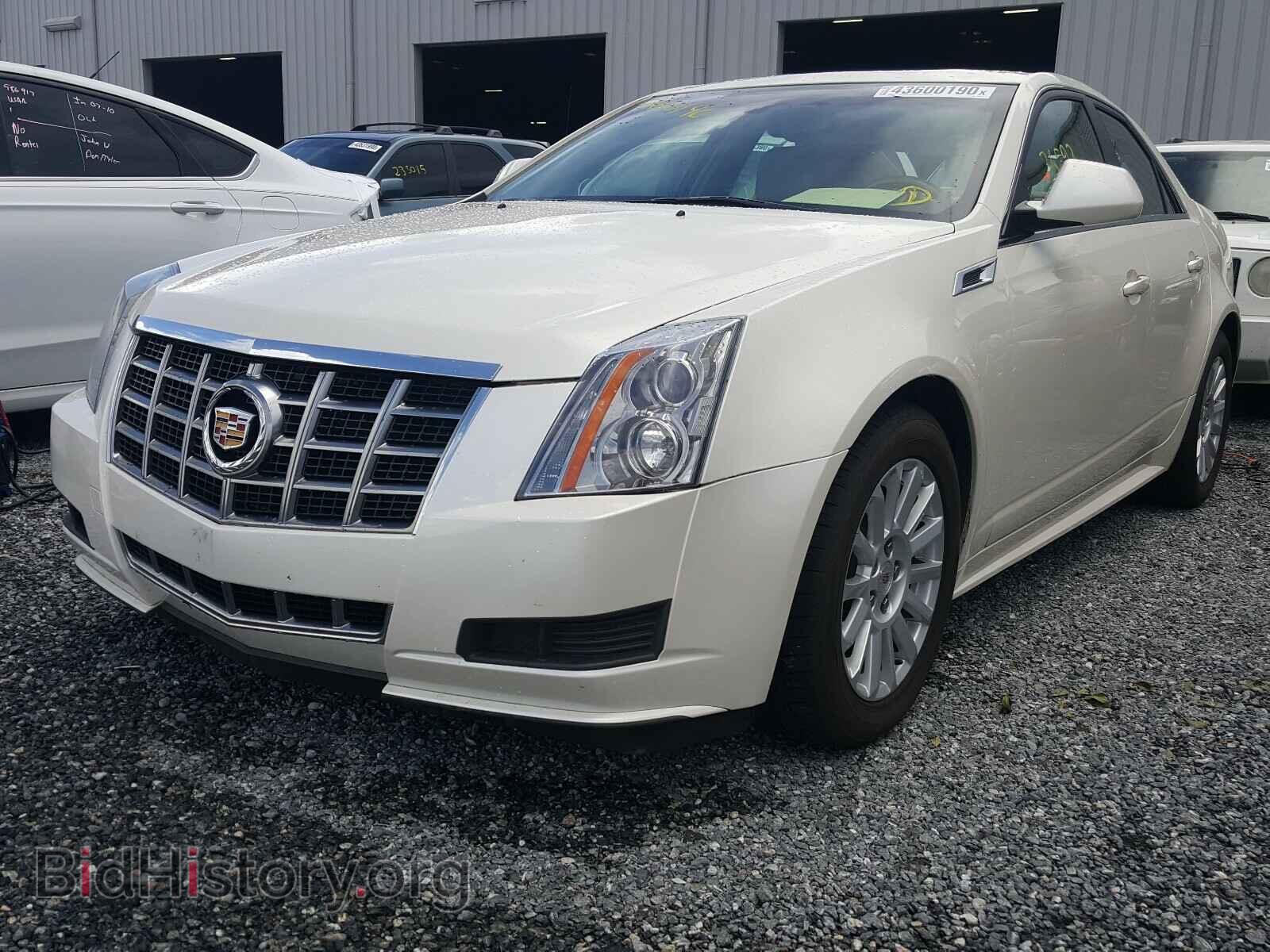 2013 CADILLAC CTS - VIN: 1G6DE5E59D0123082 - Фото 2