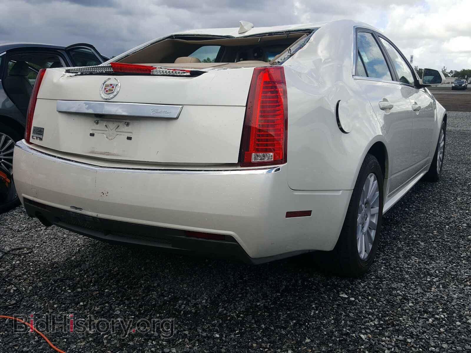 2013 CADILLAC CTS - VIN: 1G6DE5E59D0123082 - Фото 4