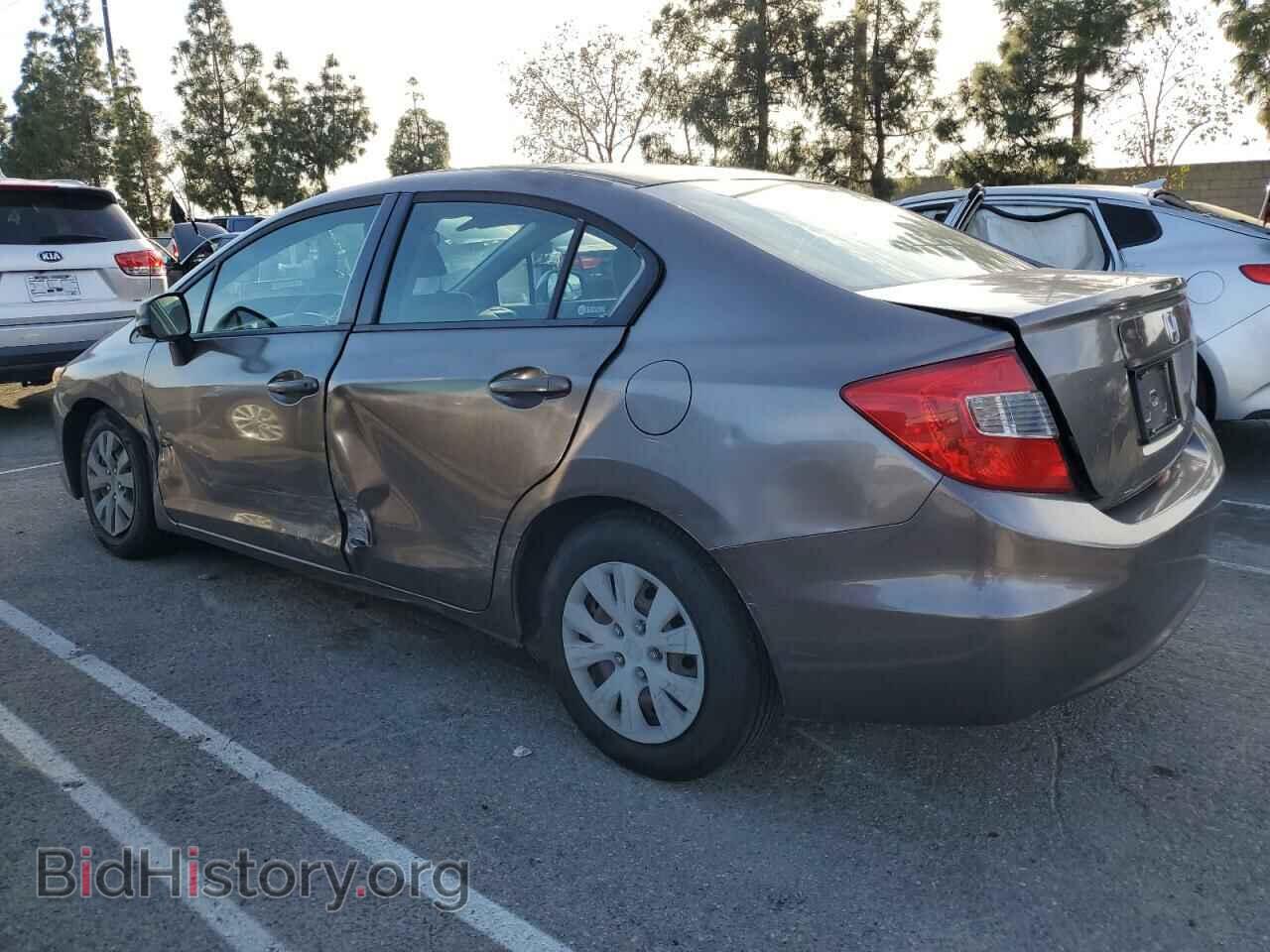 2012 HONDA CIVIC - VIN: JHMFB2F56CS006170 - Фото 2