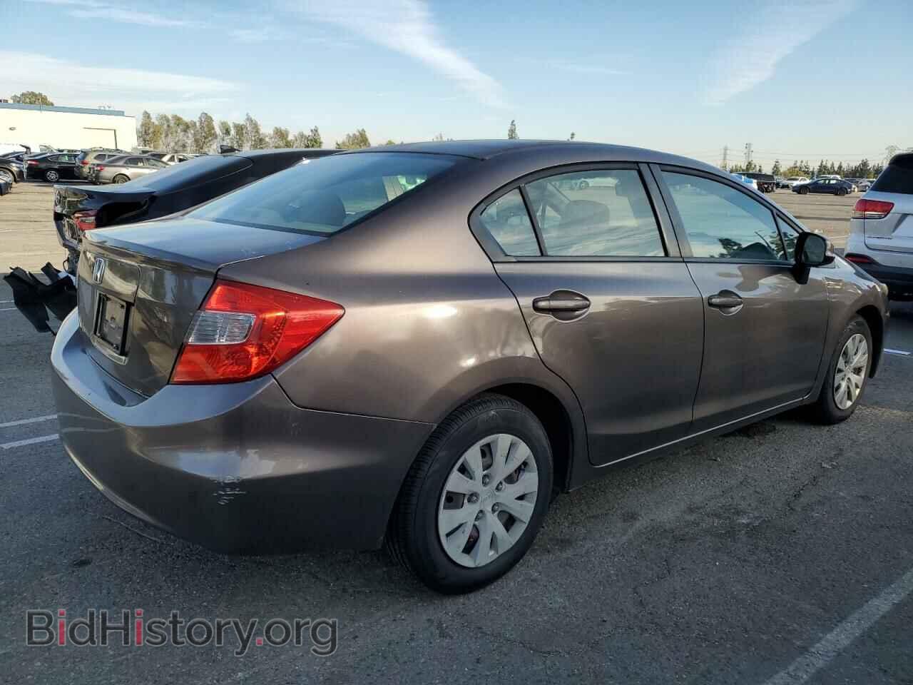 2012 HONDA CIVIC - VIN: JHMFB2F56CS006170 - Фото 3