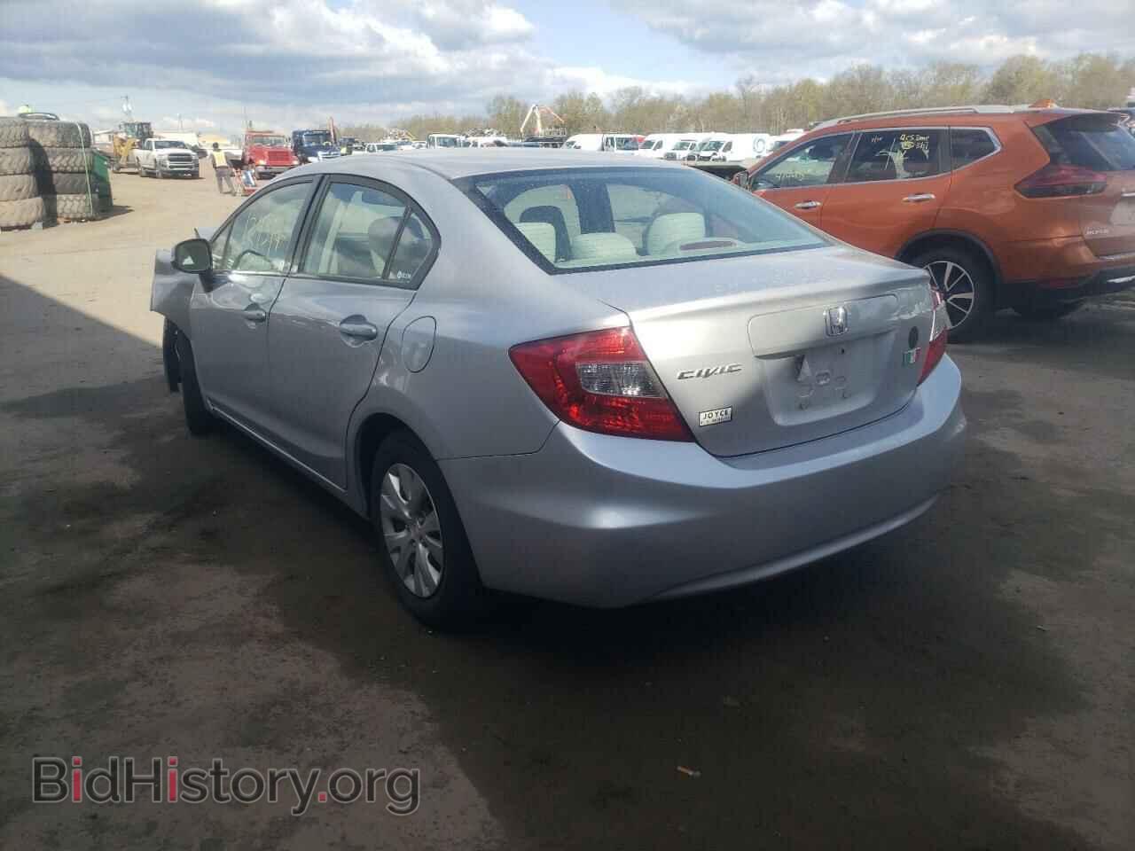 2012 HONDA CIVIC - VIN: 2HGFB2F59CH301760 - Фото 3