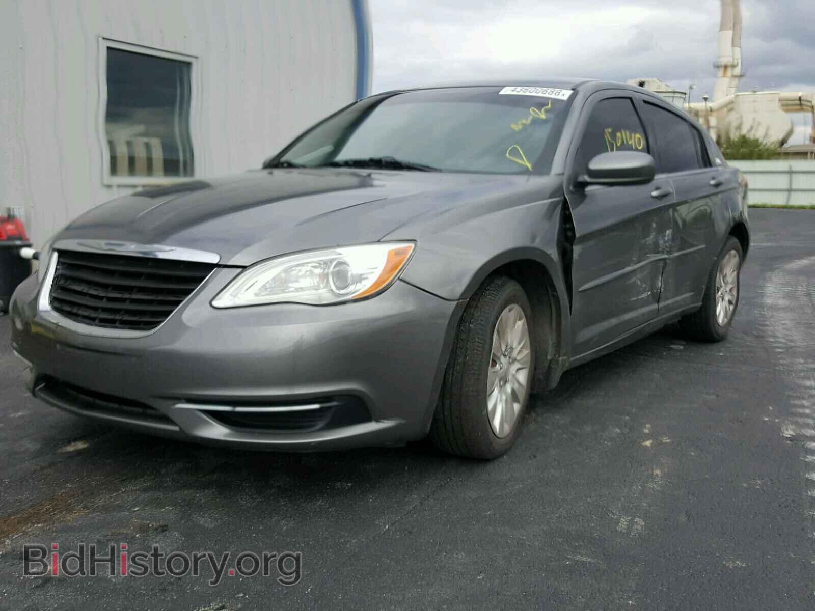 2012 CHRYSLER 200 - VIN: 1C3CCBAB7CN248287 - Фото 2