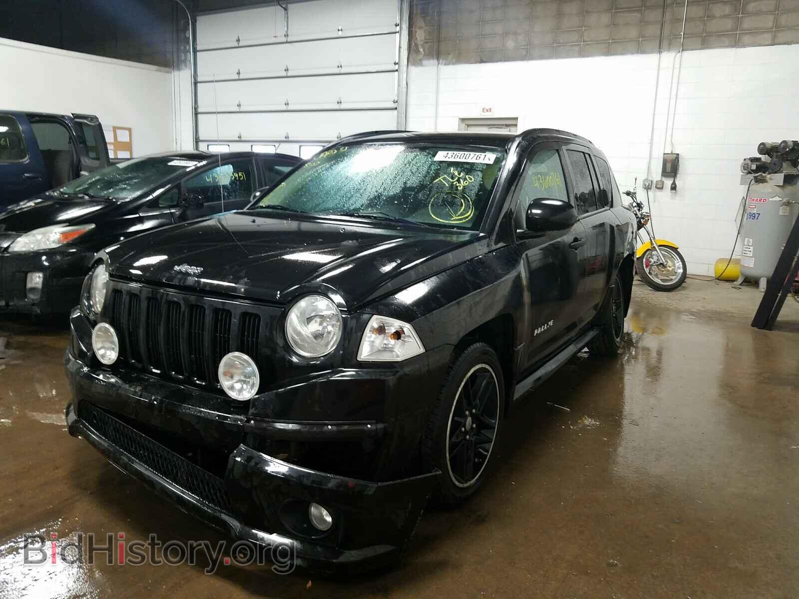 2009 JEEP COMPASS - VIN: 1J4FF47B89D237603 - Фото 2