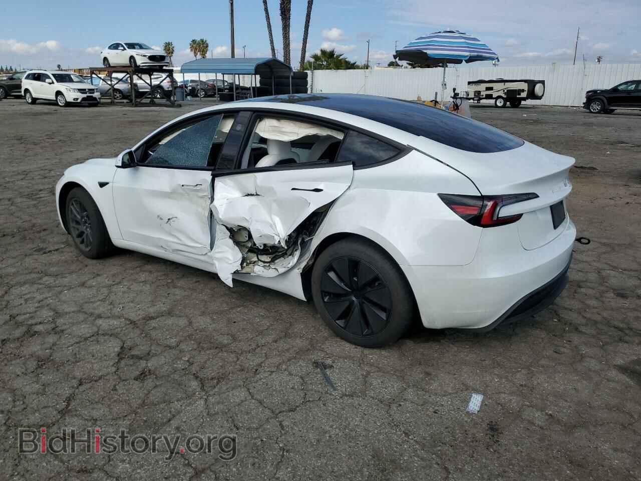 2024 TESLA MODEL 3 - VIN: 5YJ3E1EA4RF812230 - Photo 2