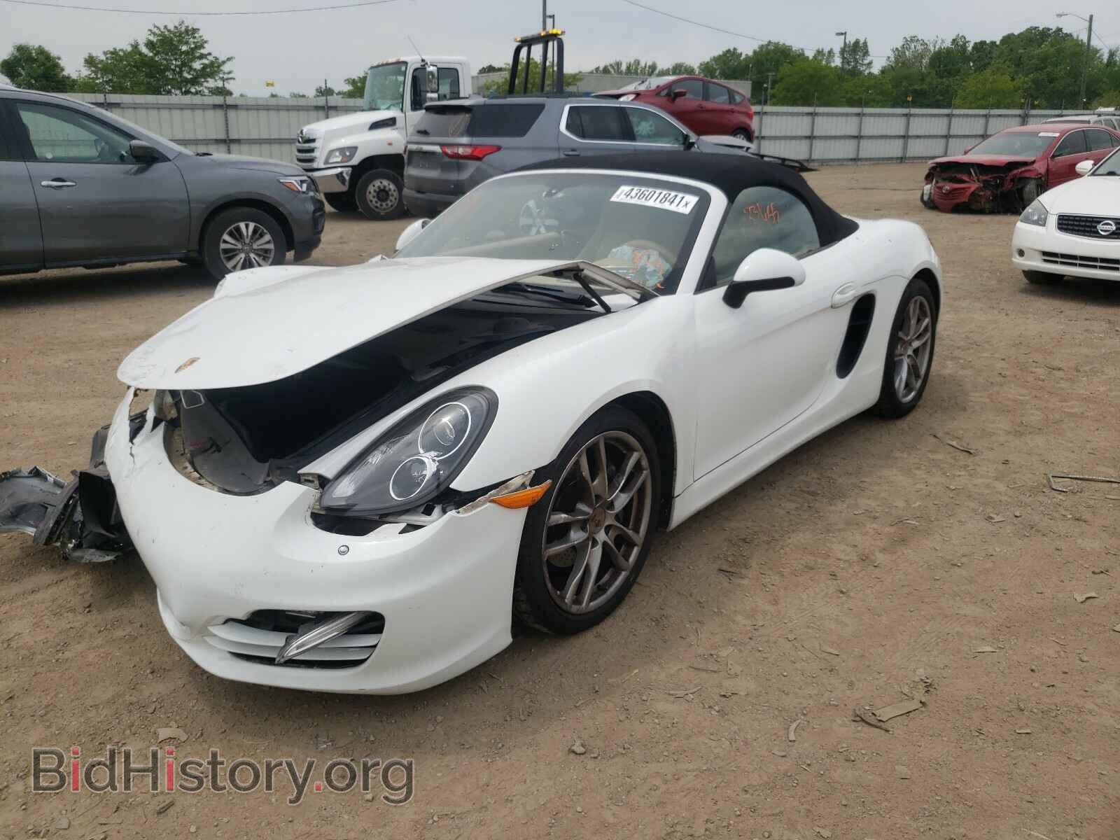 2014 PORSCHE BOXSTER - VIN: WP0CA2A80ES121939 - Фото 2