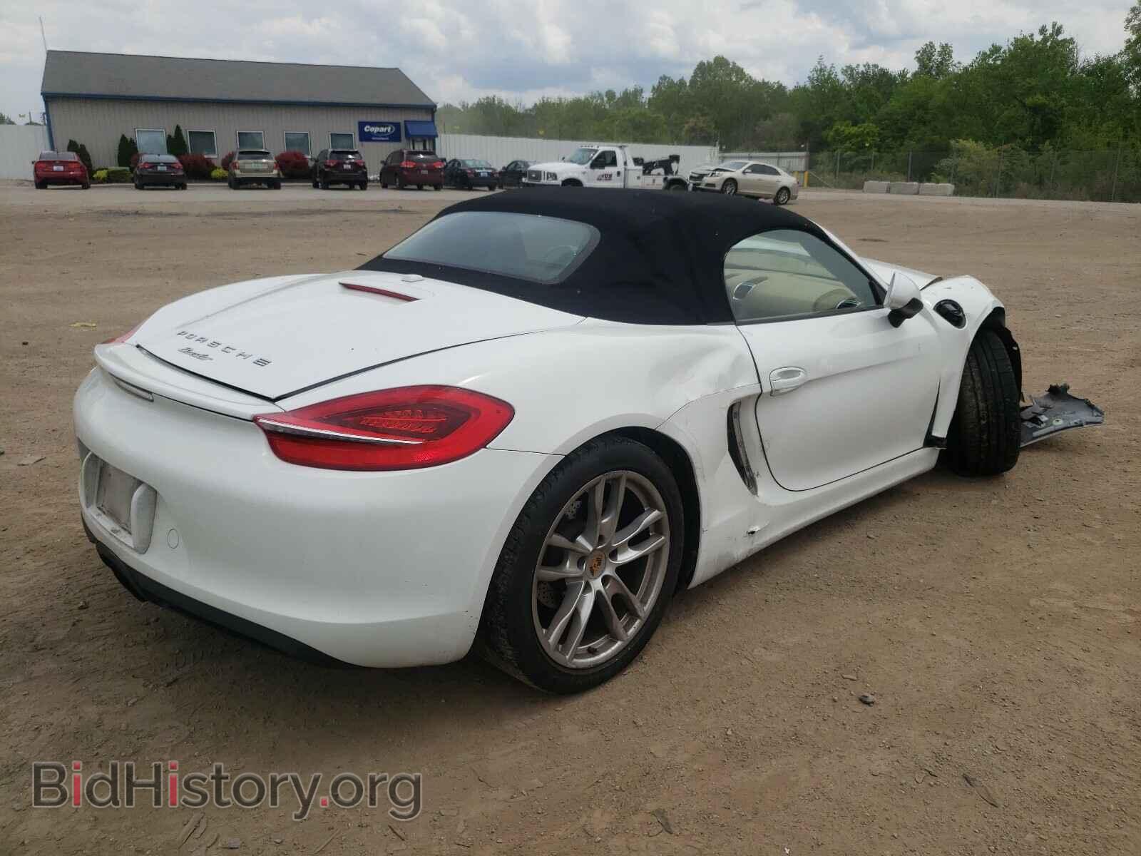 2014 PORSCHE BOXSTER - VIN: WP0CA2A80ES121939 - Фото 4