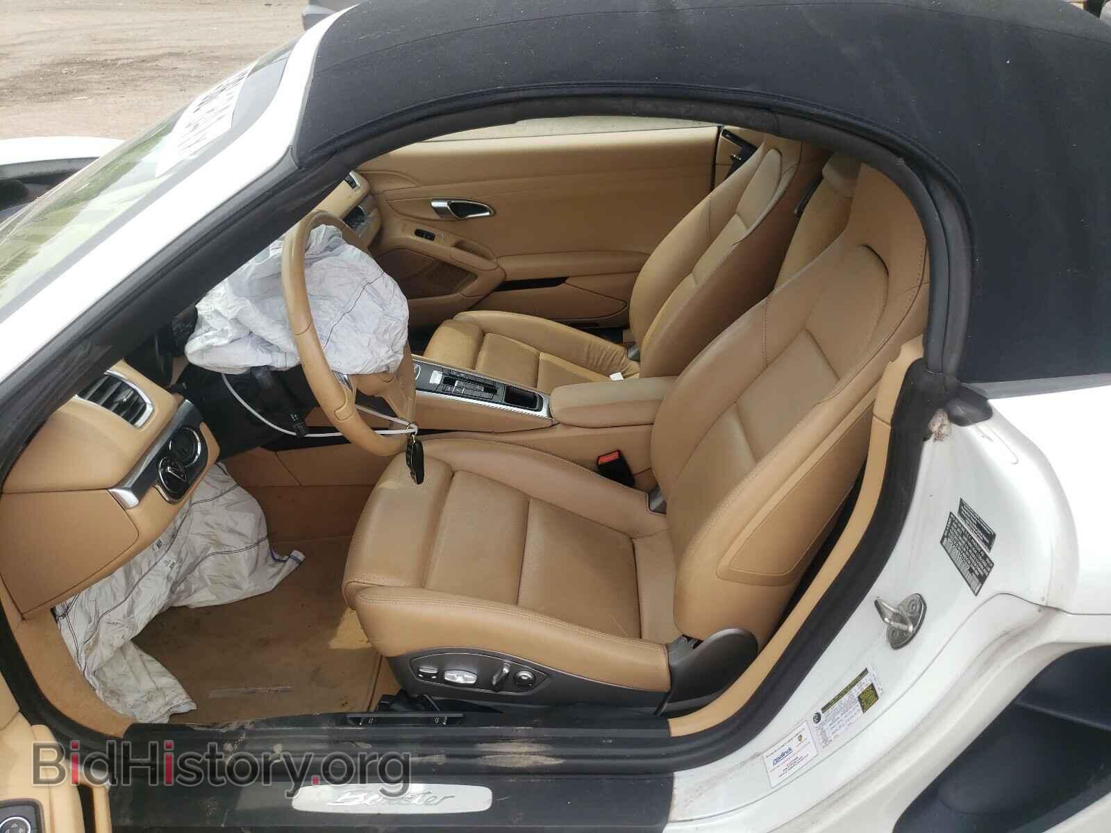 2014 PORSCHE BOXSTER - VIN: WP0CA2A80ES121939 - Фото 5
