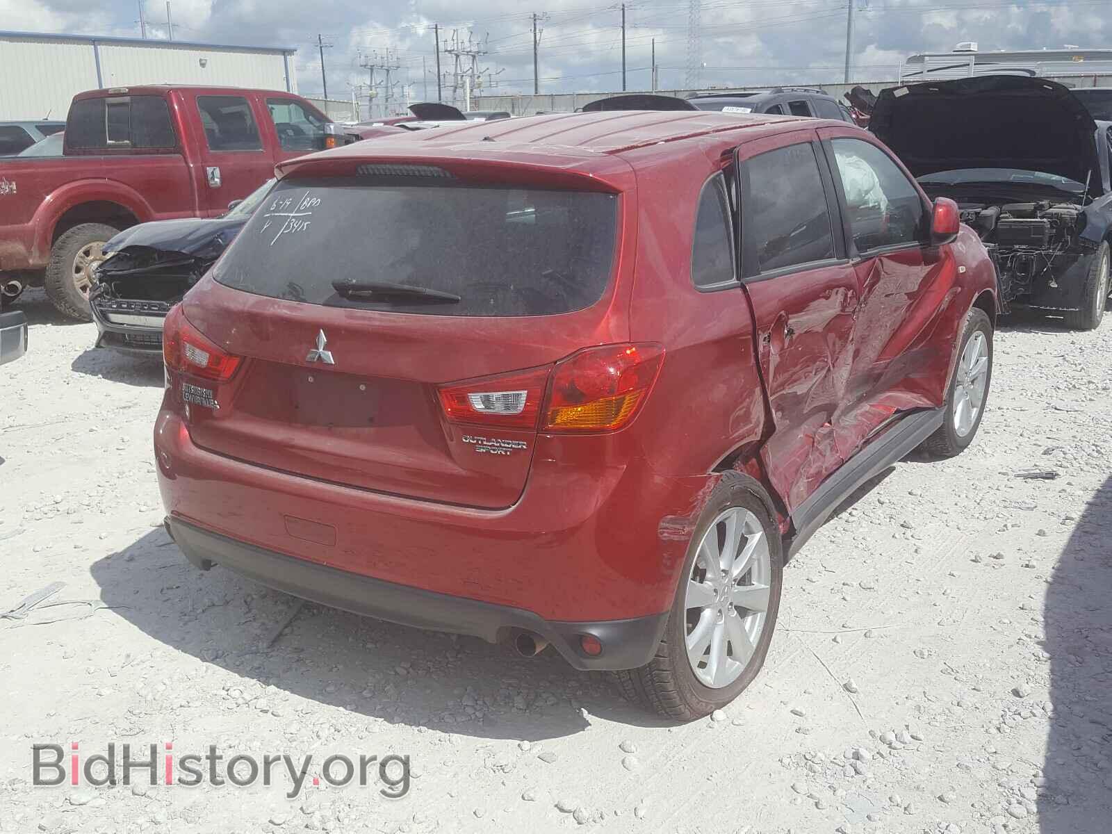 2014 MITSUBISHI OUTLANDER - VIN: 4A4AP3AU5EE008312 - Фото 4