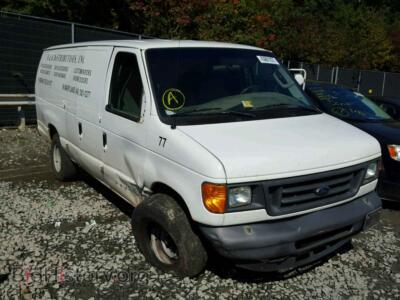 2006 Ford ECONOLINE, white — VIN 1FTSS34L56DA86254, Copart