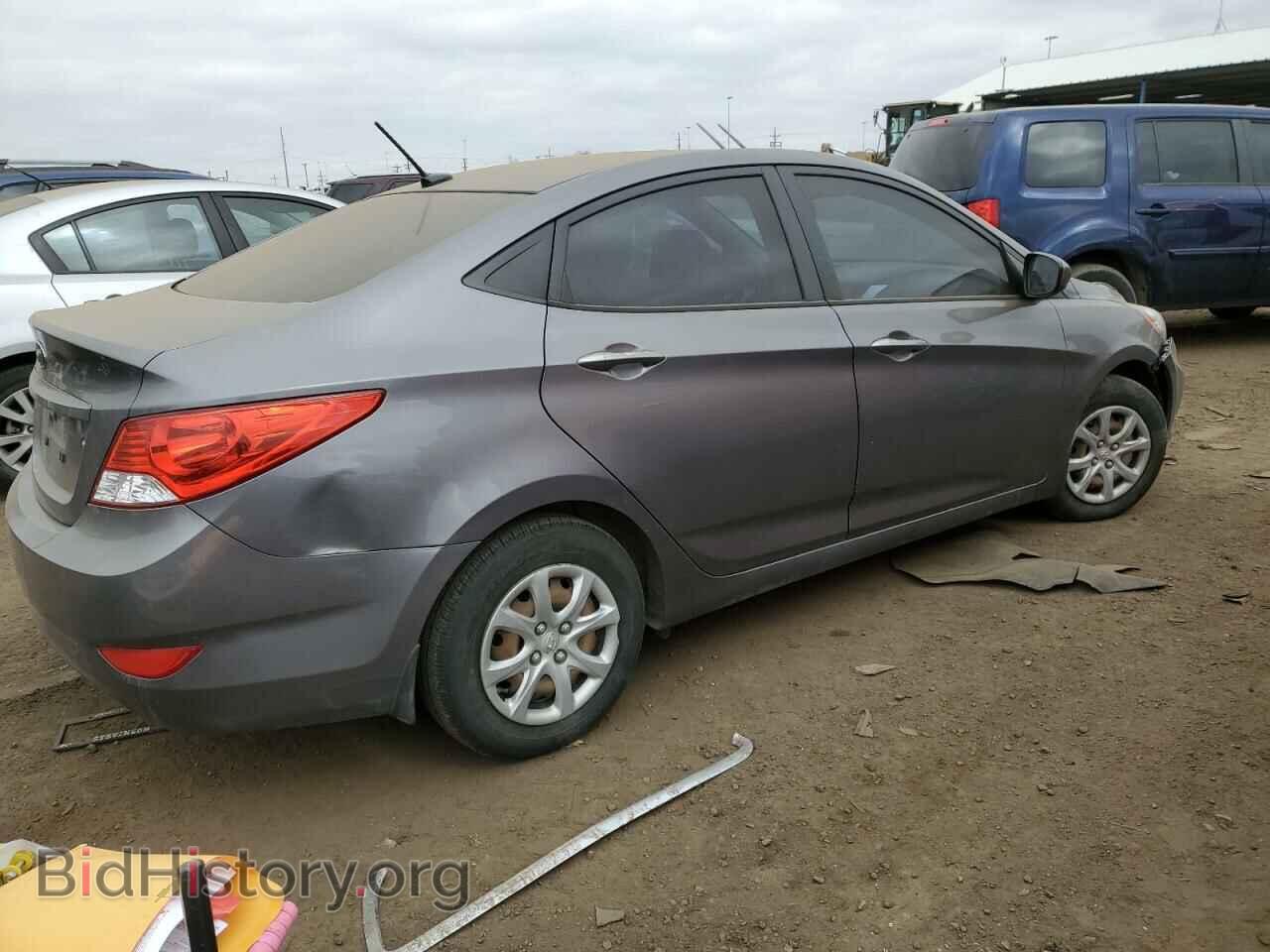 2013 HYUNDAI ACCENT - VIN: KMHCT4AE2DU534892 - Фото 3