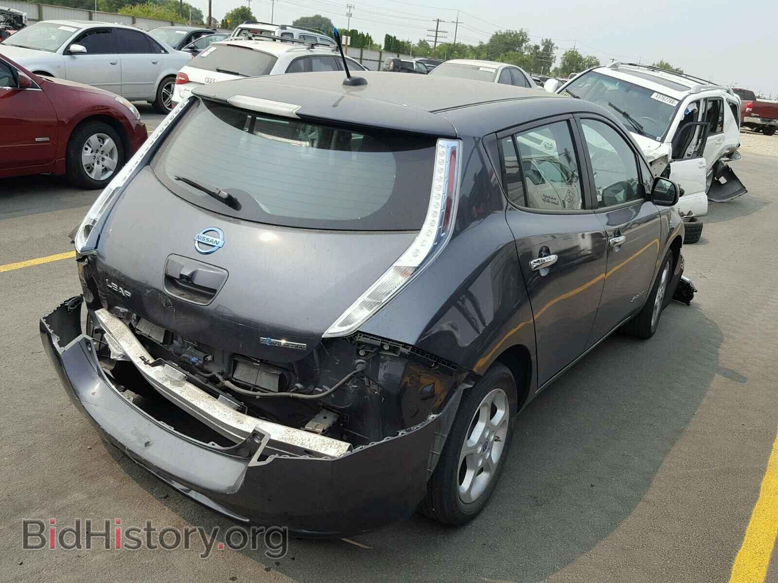 2013 NISSAN LEAF - VIN: 1N4AZ0CP9DC409031 - Фото 4