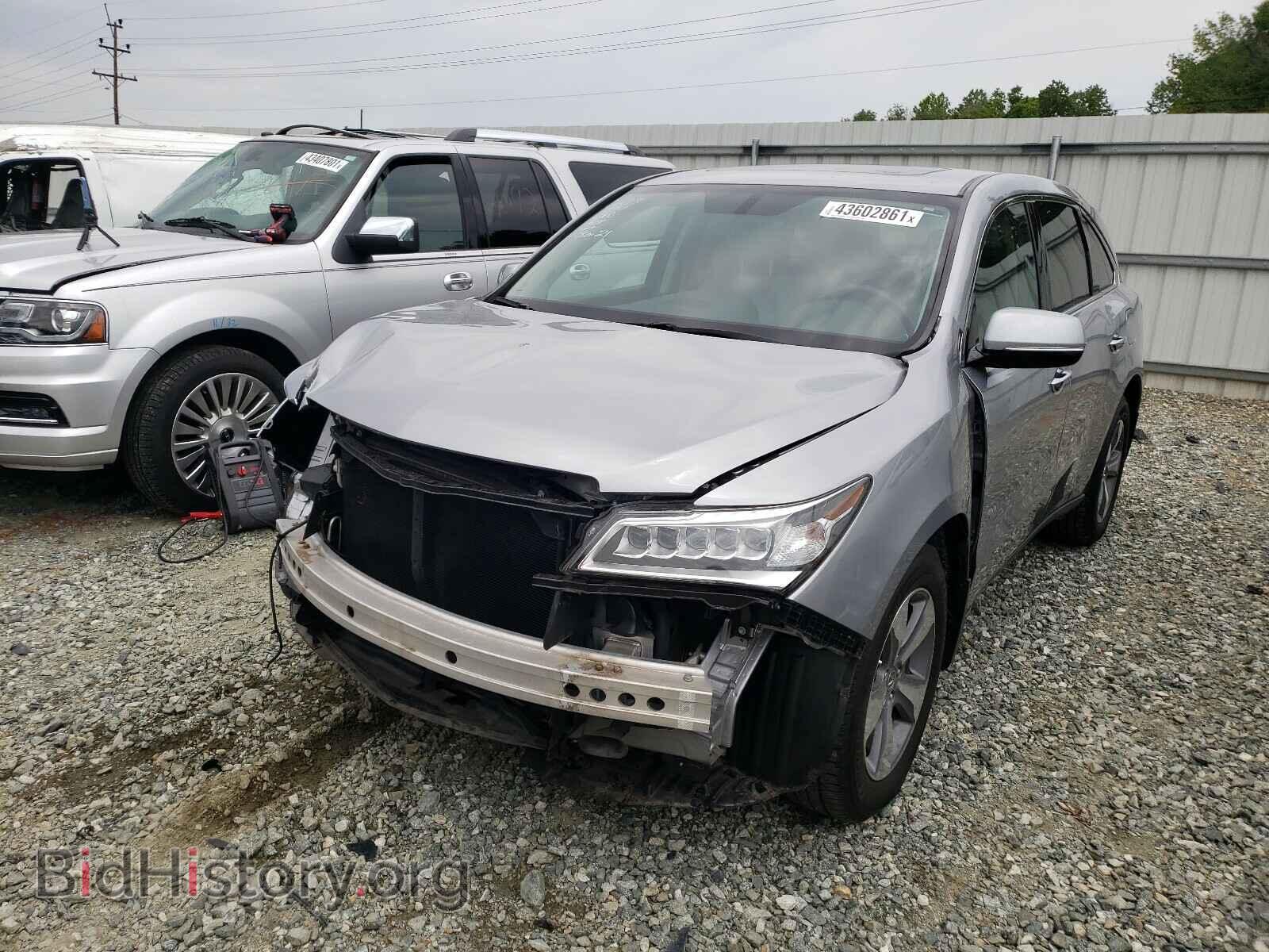 2016 ACURA MDX - VIN: 5FRYD4H22GB033693 - Фото 2