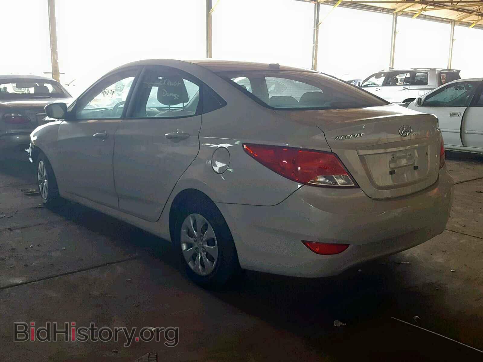2016 HYUNDAI ACCENT - VIN: KMHCT4AEXGU009583 - Фото 3