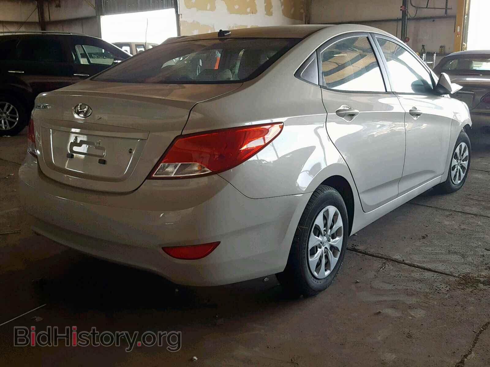 2016 HYUNDAI ACCENT - VIN: KMHCT4AEXGU009583 - Фото 4
