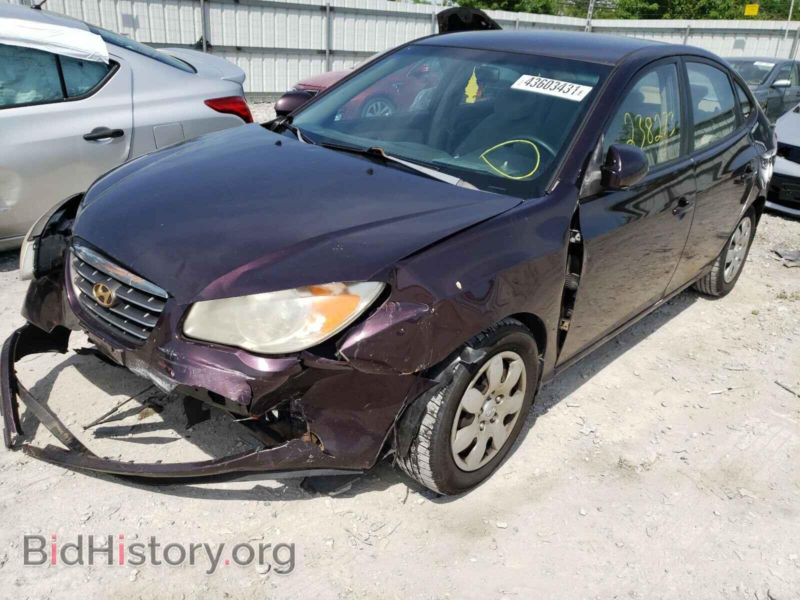 2007 HYUNDAI ELANTRA - VIN: KMHDU46D17U053618 - Фото 2