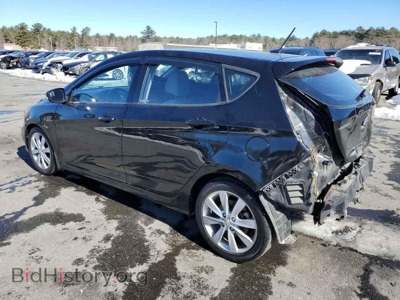 2013 HYUNDAI ACCENT - VIN: KMHCU5AE8DU085737 - Фото 2