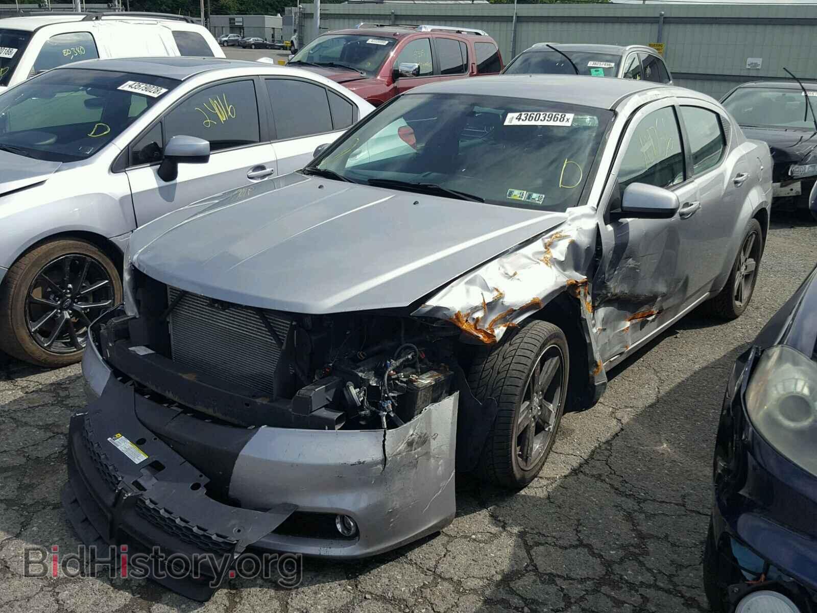 2013 DODGE AVENGER - VIN: 1C3CDZCB6DN707636 - Фото 2