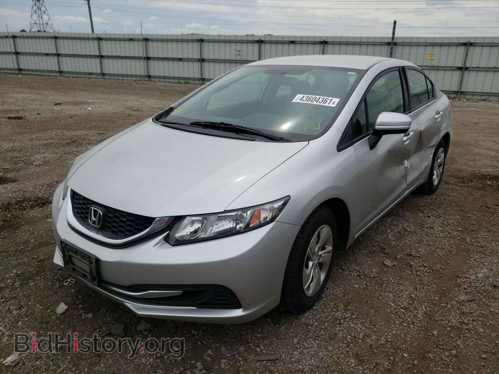 2014 HONDA CIVIC - VIN: 19XFB2F51EE011476 - Photo 2