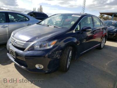 2010 Lexus HS HS 250h, черный — VIN JTHBB1BA4A2013997, Copart