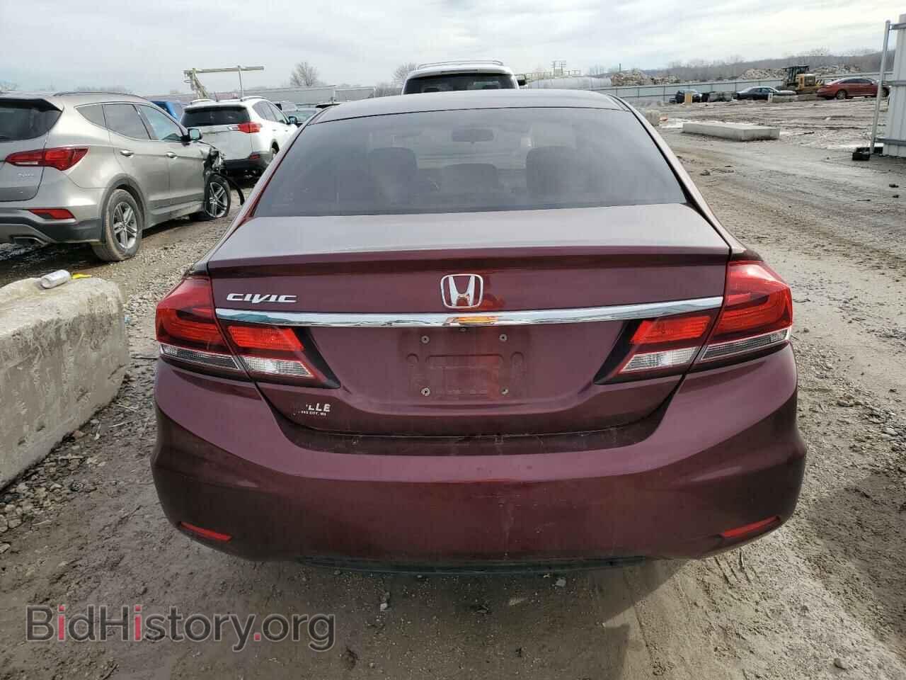 2013 HONDA CIVIC - VIN: 19XFB2F89DE016482 - Фото 6