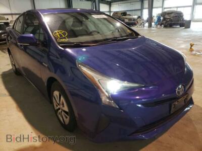 2017 Toyota PRIUS, синий — VIN JTDKARFU4H3530051, Copart