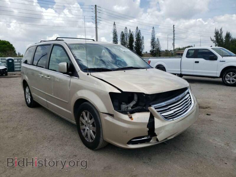 2015 Chrysler MINIVAN Town & COU (VIN 2C4RC1AG1FR710846) — фото 1 из 10, Copart, повреждение: передняя часть