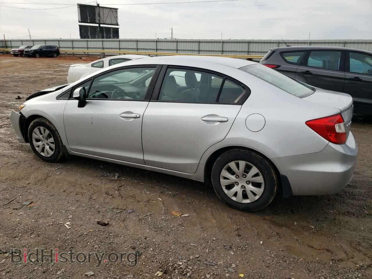2012 HONDA CIVIC - VIN: 2HGFB2F50CH564543 - Фото 2